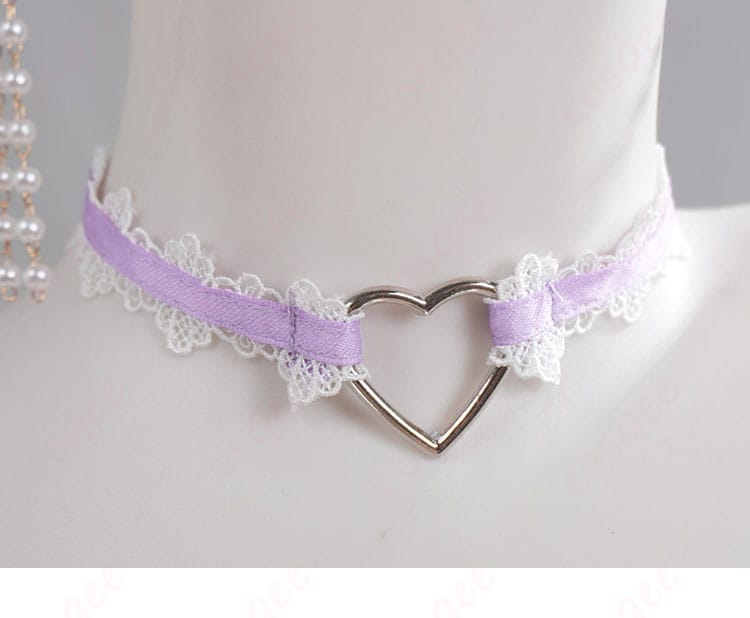 チョーカー（首飾り）のデザインディテール