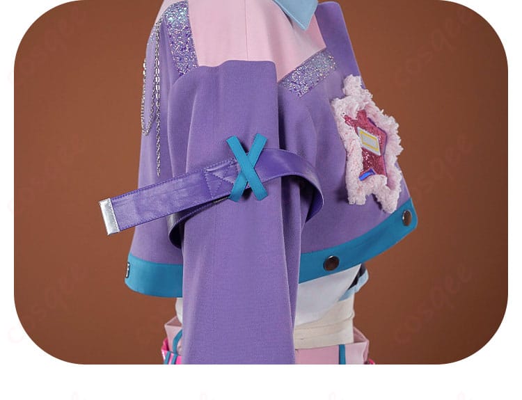 アームストラップの装飾と固定仕様のディテール