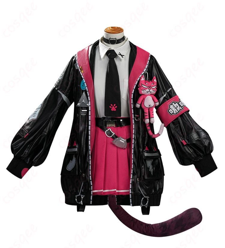 ナナリ・コリンス衣装のコート・シャツ・スカートの正面全体像