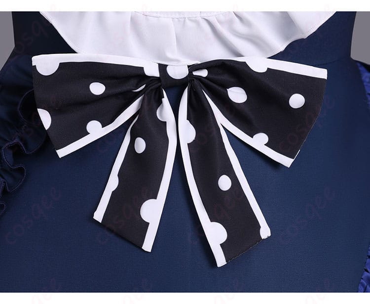 胸元・腰で使用する蝶結び装飾の質感と立体感の詳細