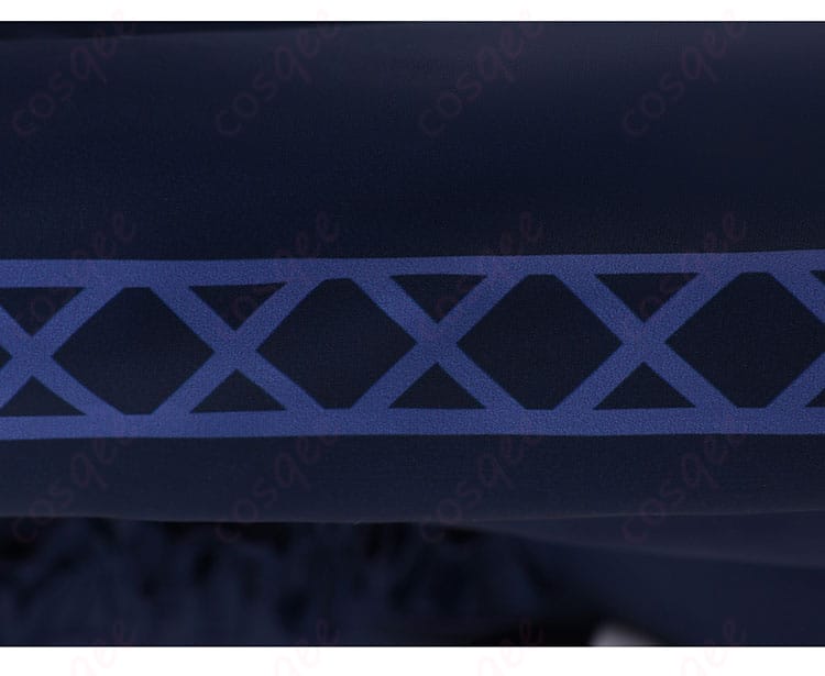 衣装に施されたメッシュ風ディテールのテクスチャ表現