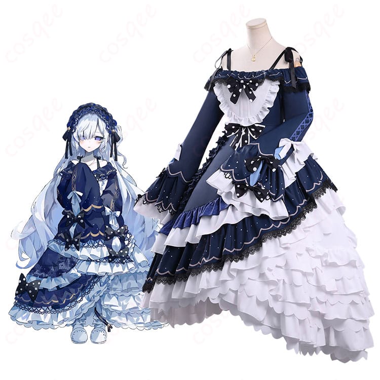 夏目アンアンのビジュアルと衣装全体イメージを示す参考画像