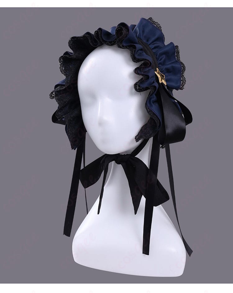 髪飾りのディテール。モチーフ形状と留め具の質感が分かる近接画像