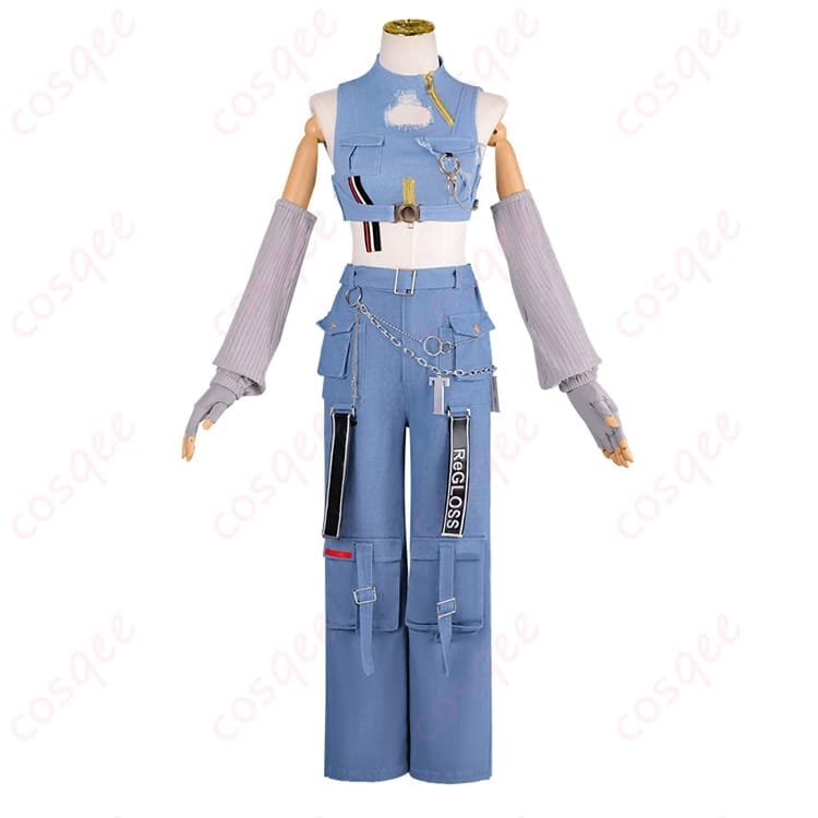 ホロライブ 轟はじめ Flashpoint衣装 コスプレ｜クールに映える高再現セットで撮影もイベントも快適 - 4枚目の画像