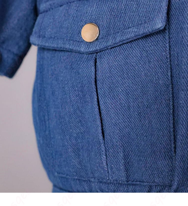 音乃瀬奏 Flashpoint衣装 ポケットとボタン配置の近接ディテール