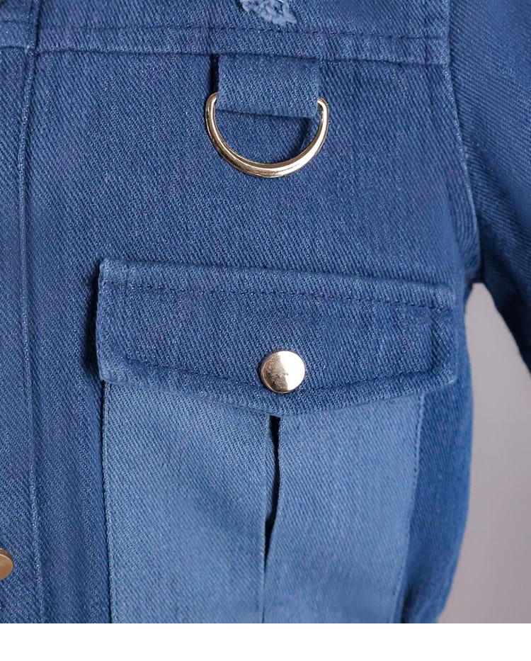 音乃瀬奏 Flashpoint衣装 コートのポケット周り装飾ディテール