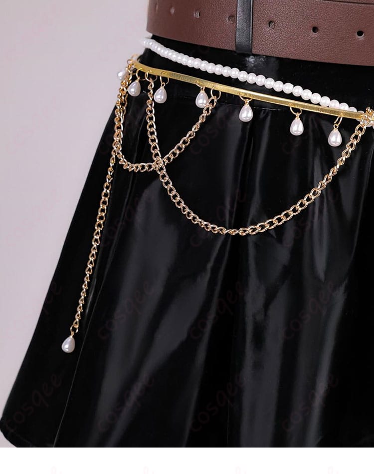 音乃瀬奏 Flashpoint衣装 ウエストチェーン・吊り飾りのディテール