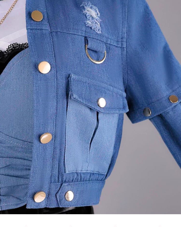 音乃瀬奏 Flashpoint衣装 前立てとボタンの装飾ディテール