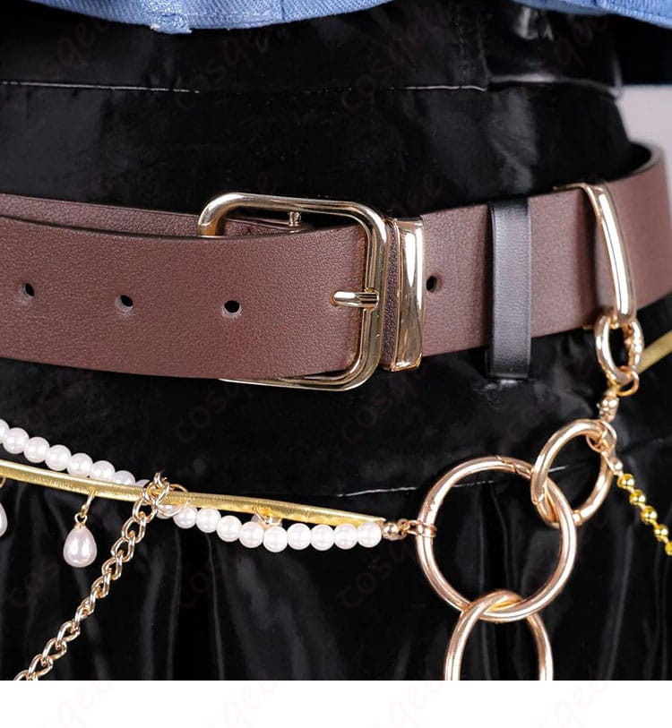 音乃瀬奏 Flashpoint衣装 ベルト本体とバックルのディテール