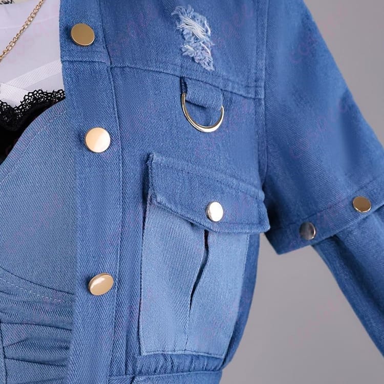 音乃瀬奏 ReGLOSS Flashpoint衣装｜高再現で映える快適コスプレセット - 5枚目の画像