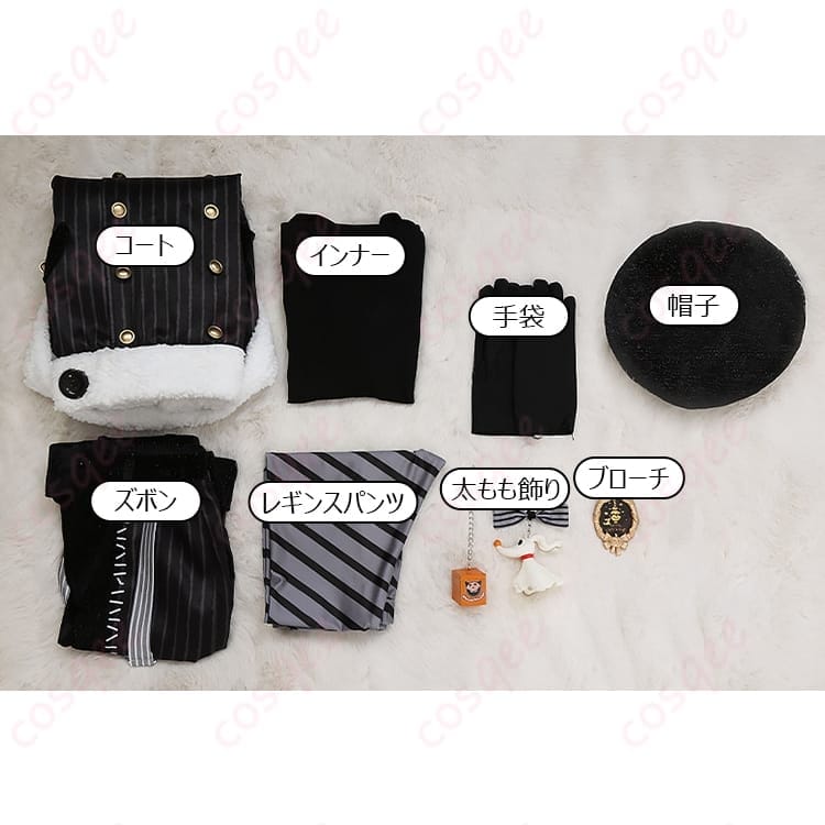 ディズニー ツイステッドワンダーランド リリア・ヴァンルージュ ナイトメアークーリエ 高再現コスプレ衣装｜快適&撮影映え - 8枚目の画像