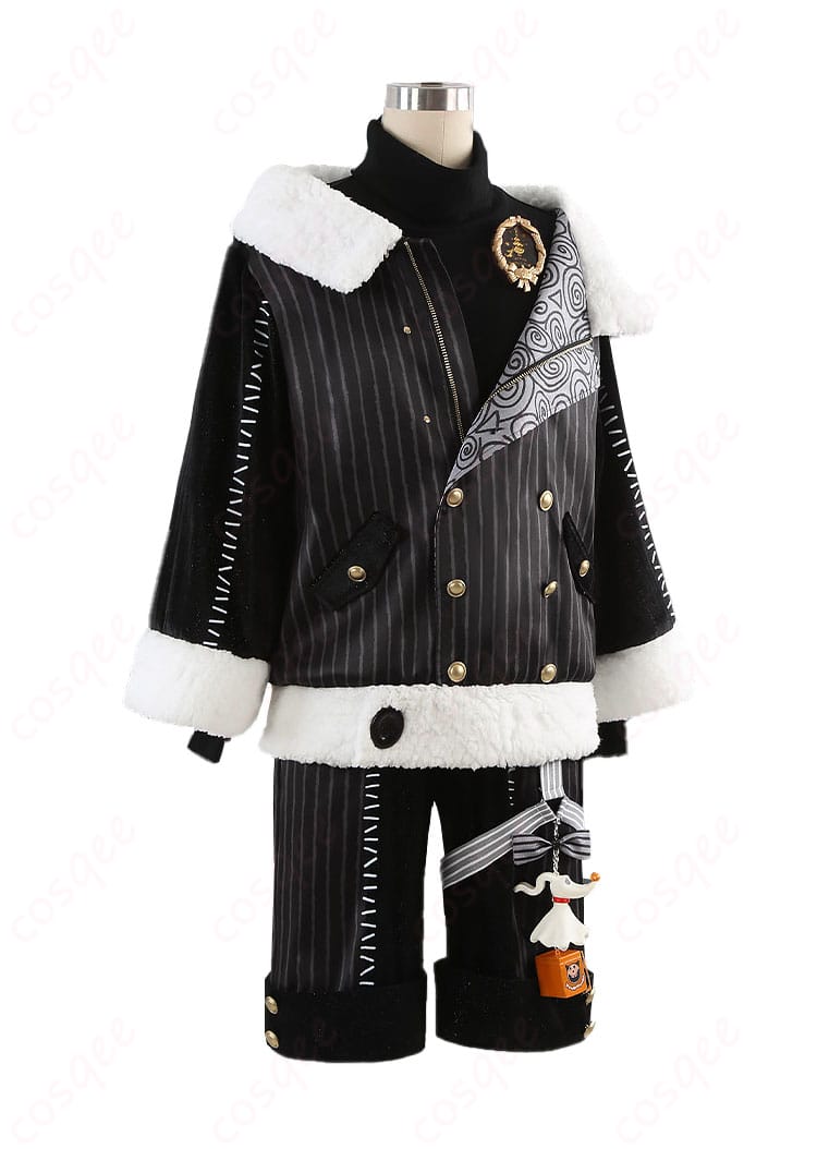 コート右側面のラインと装飾バランスが分かるサイドビュー