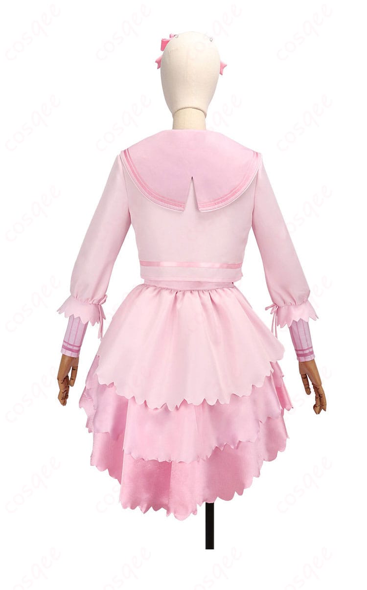 花海咲季 桜フォトグラフ衣装の背面ディテール