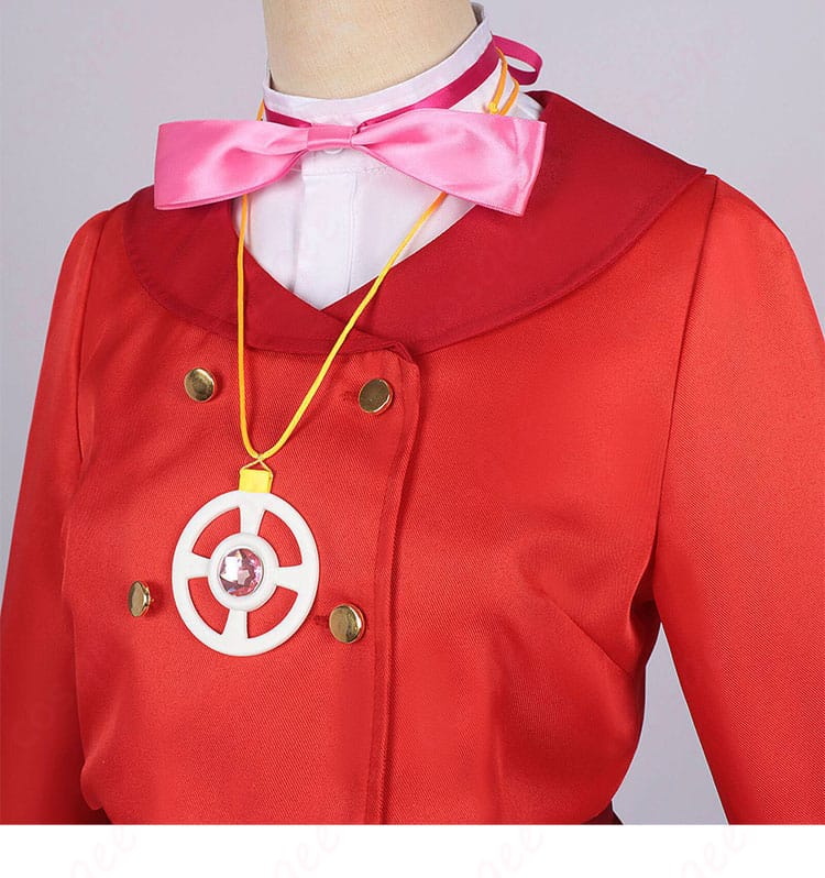 小林みくる私服コスプレ衣装のネックレスディテール