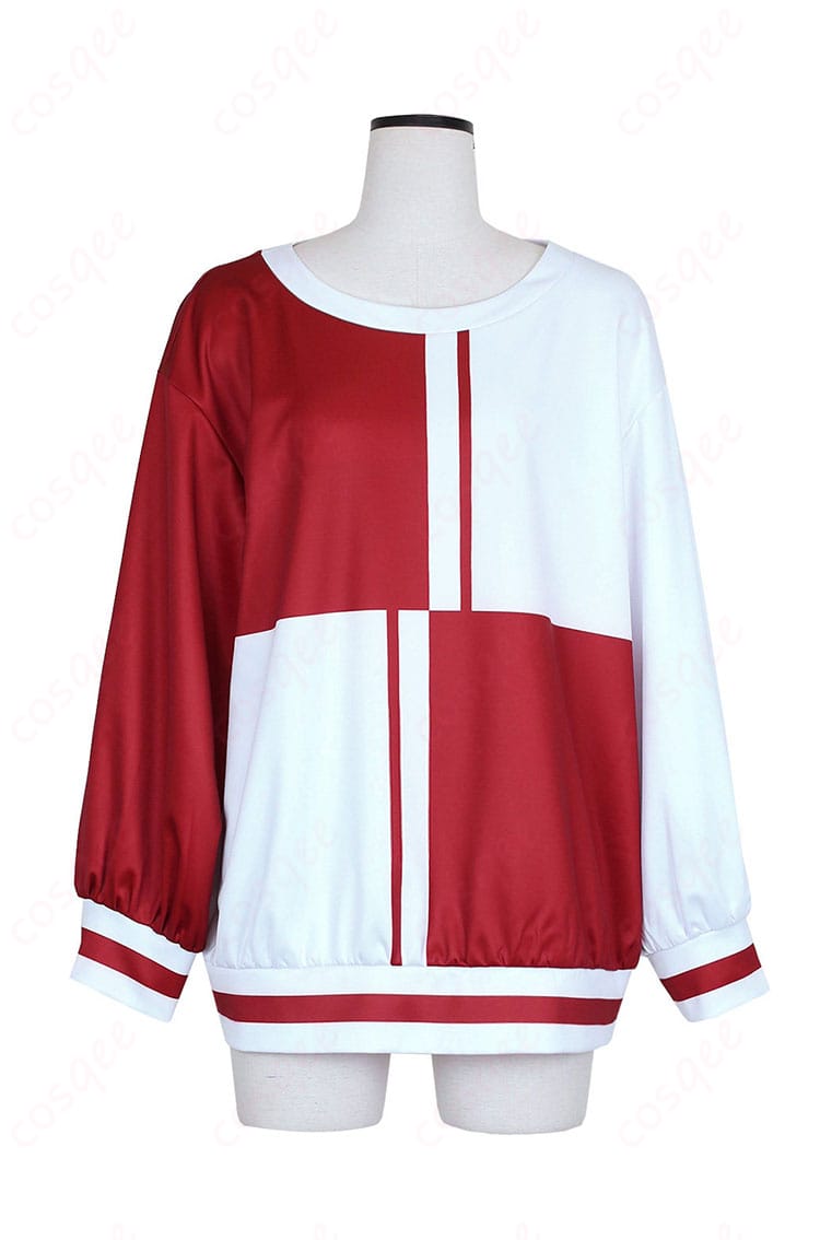 明導アキナ コスプレ衣装の正面全体像（高発色の配色とシルエット）