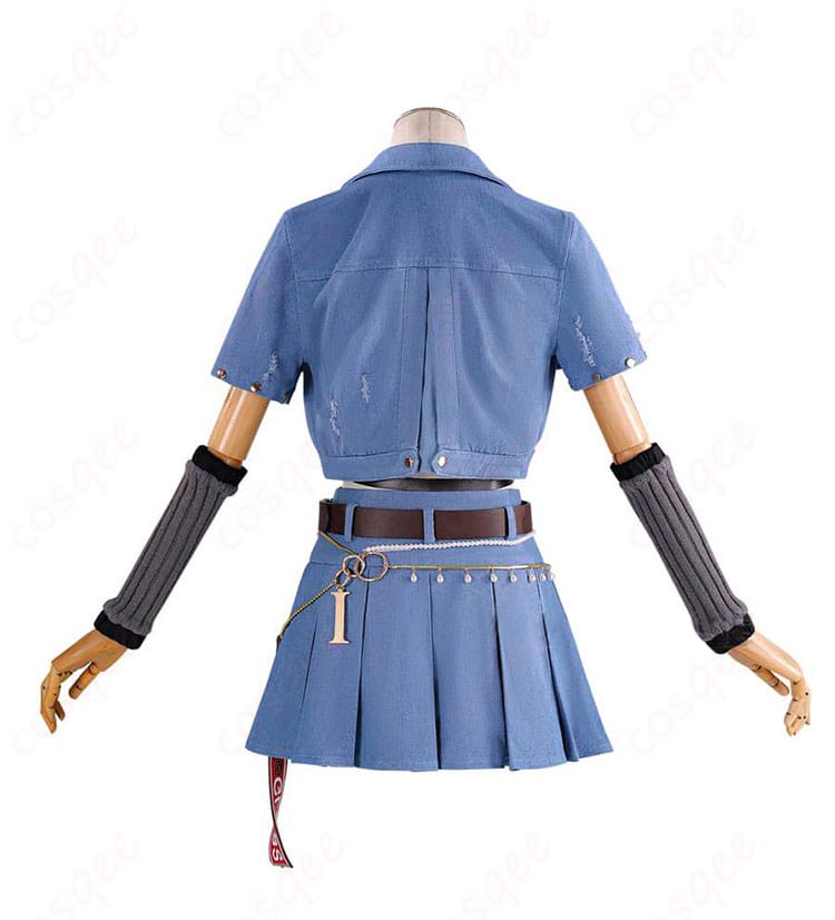 一条莉々華 Flashpoint衣装の背面デザインとファスナー位置