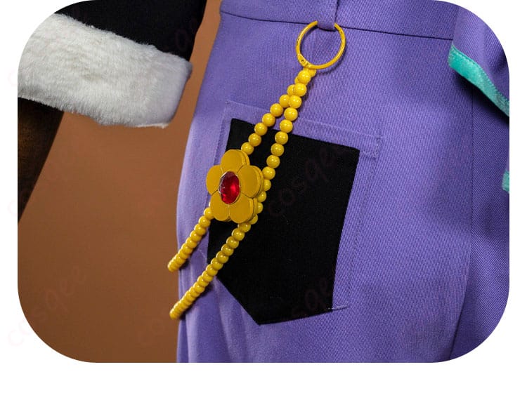 腰回りチェーンの取り付け位置とバランス