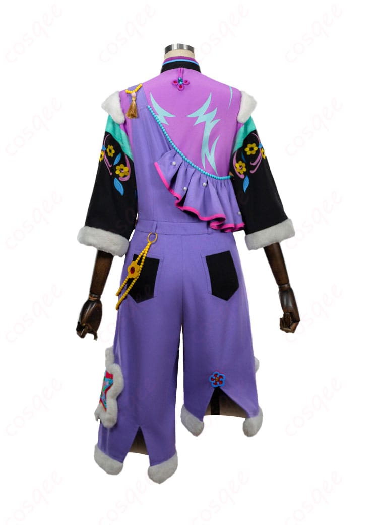 2wink衣装の背面全体像（背面装飾とライン取り）