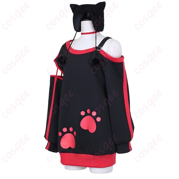 西園寺ユナ パーカー衣装コスプレ｜軽やかで動きやすい高再現セット、イベント・撮影に最適 - 2枚目の画像