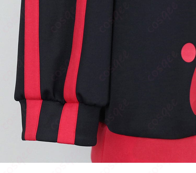 西園寺ユナ コスプレ パーカー 袖口のリブ仕様ディテール