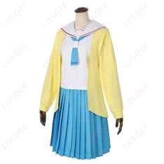 超かぐや姫！諌山真実 学園制服コス｜軽やかで動きやすい、撮影とイベントに最適 - 2枚目の画像（サムネイル）