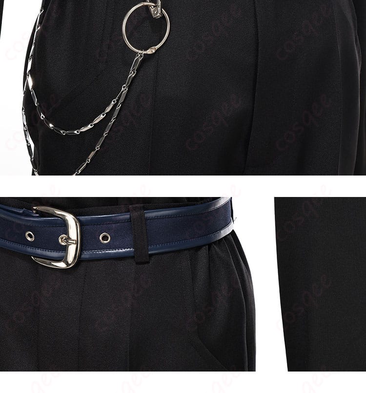 腰回り装飾パーツの固定位置と意匠ディテール