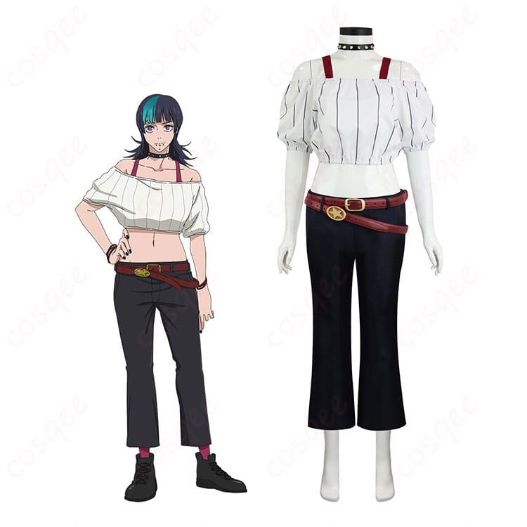 星綺羅羅の私服コスプレ一式とキャラクターイメージの比較表示