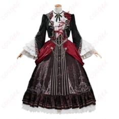 恋と深空 主人公「魂を約す赤月」コスプレ｜高発色×立体シルエットで映えるゴシック衣装 - 1枚目の画像（サムネイル）