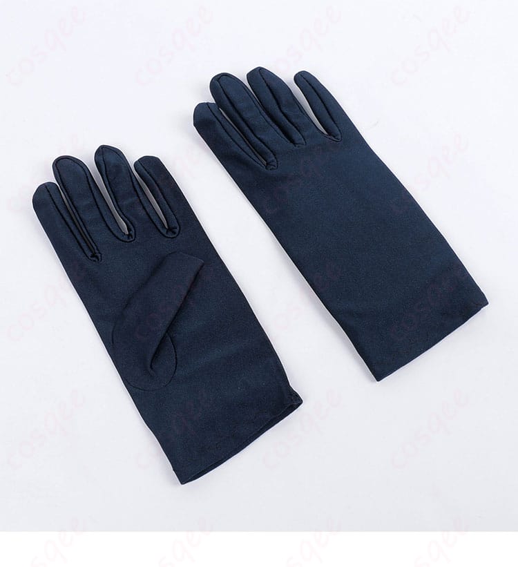 付属手袋・小物の装飾ディテール（統一感のあるデザイン）