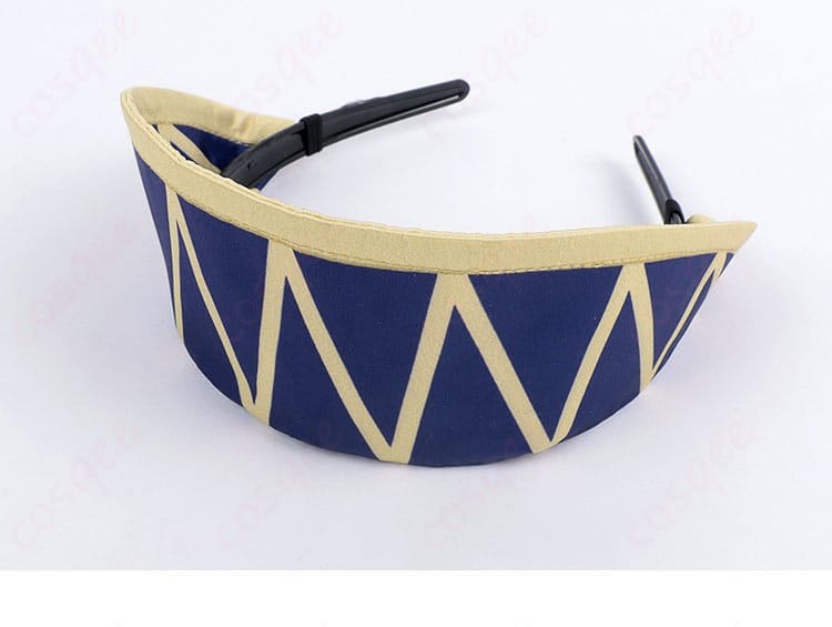 髪飾りのディテール（形状と質感が分かるクローズアップ）