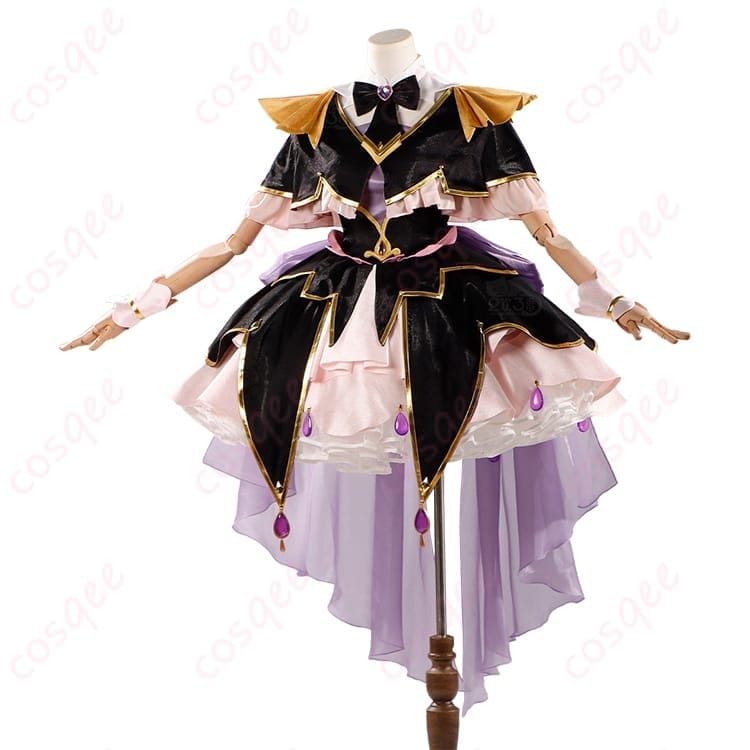 名探偵プリキュア! 森亜るるか キュアアルカナ・シャドウ 高再現コスプレ衣装｜撮影映えと快適さを両立 - 2枚目の画像