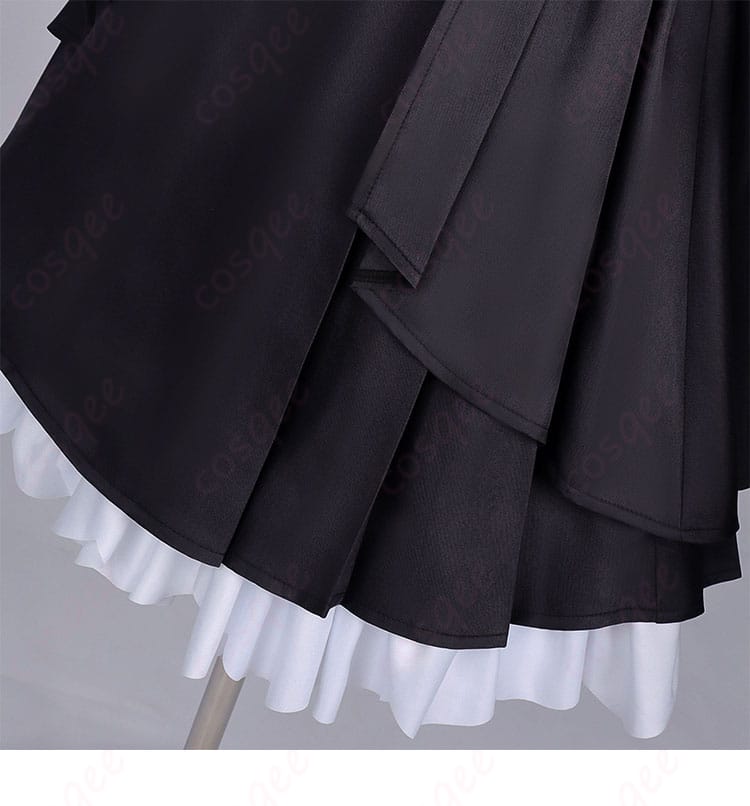 森亜るるか 私服ワンピース 裾・スカート装飾のディテール