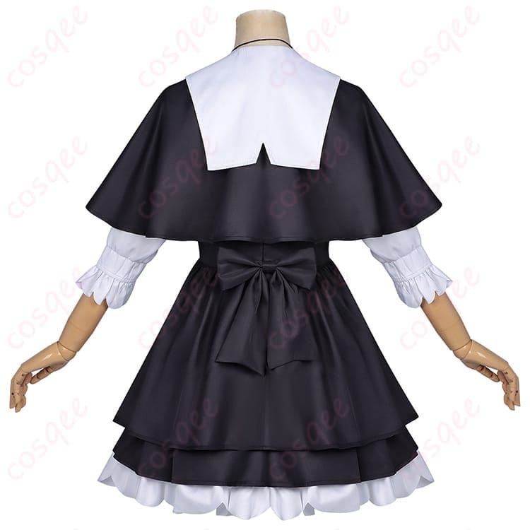 名探偵プリキュア！森亜るるか 私服ワンピース コスプレ｜軽やかで高再現のケープ付きフルセット - 3枚目の画像