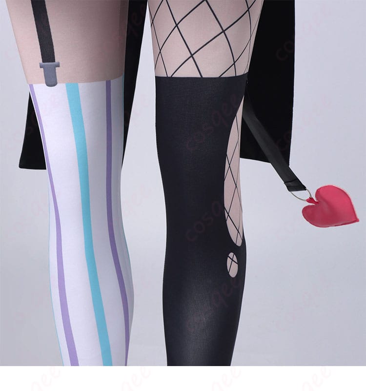 付属タイツの色味とコーディネートバランスの詳細