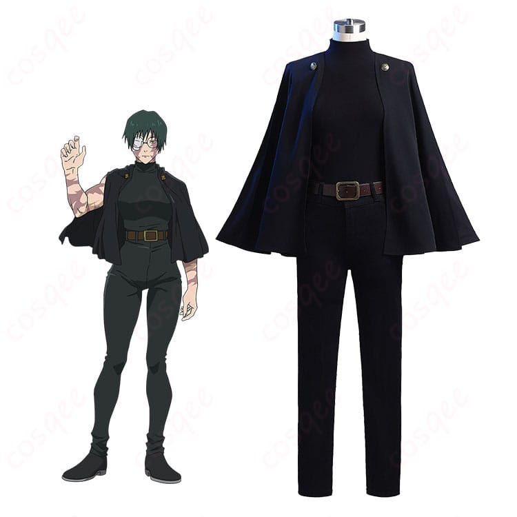 禪院真希 死滅回游編の着用イメージと戦闘衣装一式のビジュアル