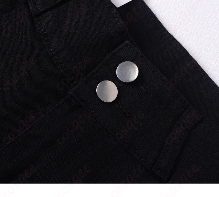 ズボンの装飾・ウエストベルト周りのディテール