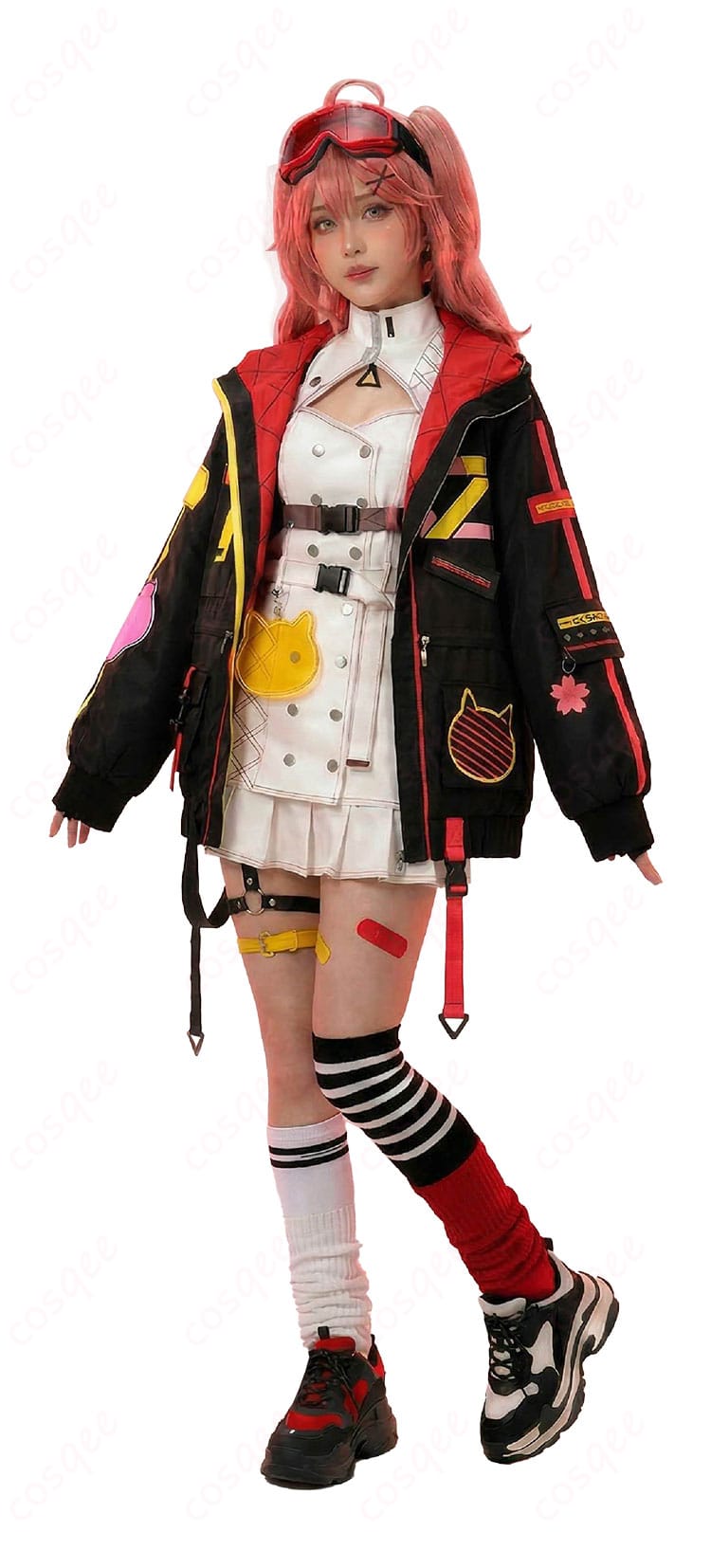 さくらみこ 生誕祭2026新衣装コスプレ ワンピース＋コートの正面全体画像