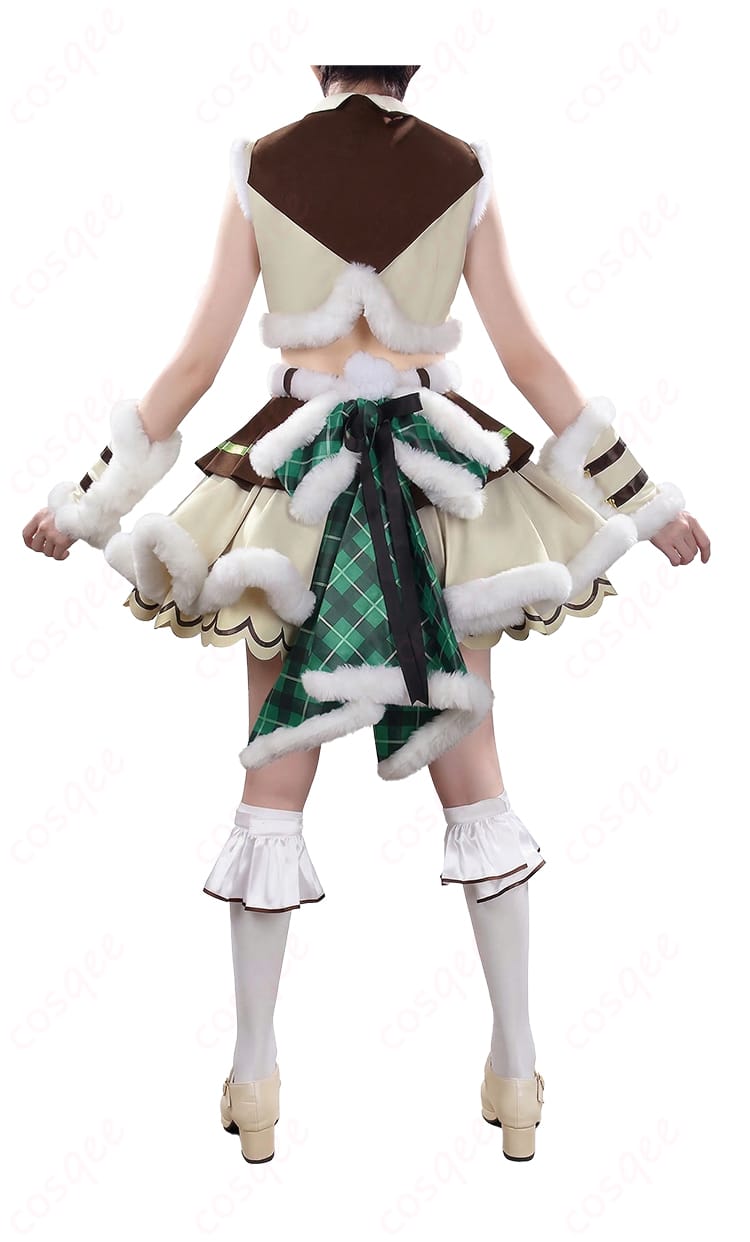 タイキシャトル Baa Baa Patisserie パティシエ衣装の背面全体像（トルソー着用）