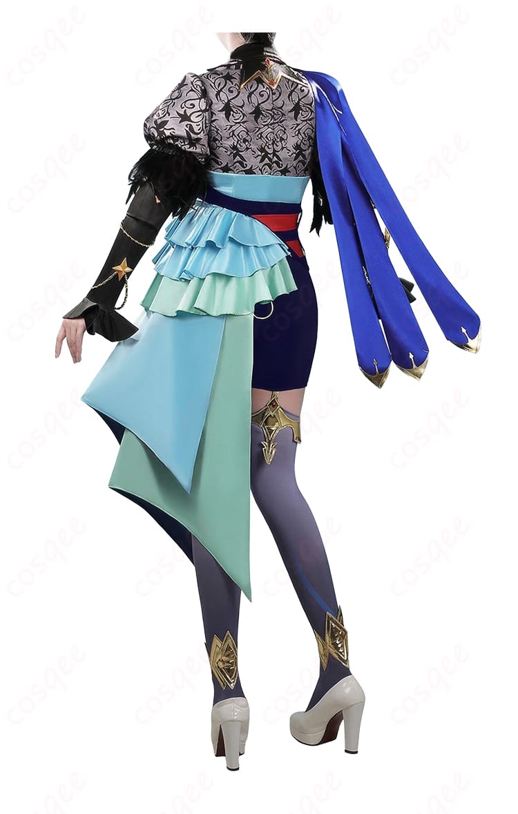 アドマイヤグルーヴ 勝負服コスプレ トルソー背面全体