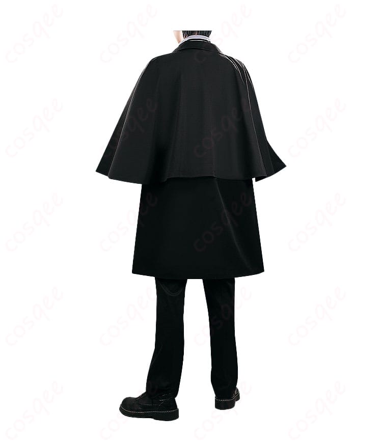 佐伯イッテツ アルカイック衣装 コスプレの背面シルエット