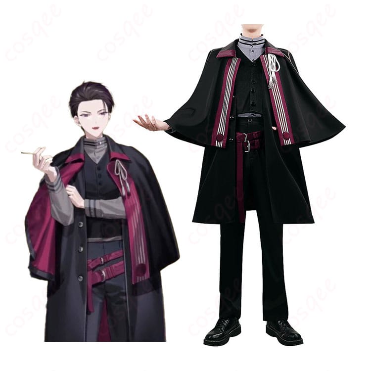 にじさんじ 佐伯イッテツ アルカイック衣装の全身ビジュアルとコスチュームイメージ