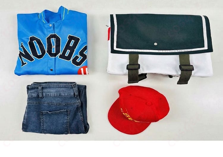 ペルソナ5 織田信也 コスプレ衣装 セット内容一覧（スタジャン、シャツ、ズボン、帽子、腕章）