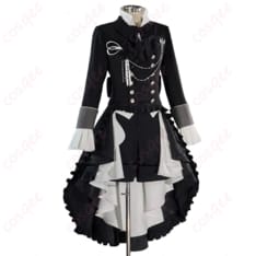 黒執事 シエル 扉絵イラスト衣装 高再現コスプレ 豪華フルセットで撮影映え - 1枚目の画像（サムネイル）