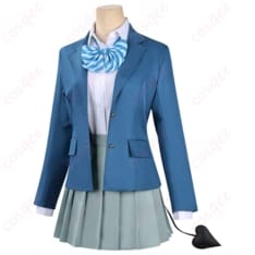 高潔カナン 学園制服コスプレ【尻尾付き】上品シルエットで長時間も快適、撮影・イベントに最適 - 2枚目の画像（サムネイル）