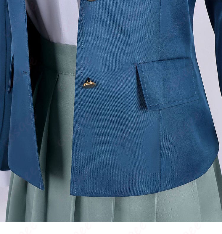 門襟とポケットの縫製ディテール。形状保持とステッチの整いを確認できる