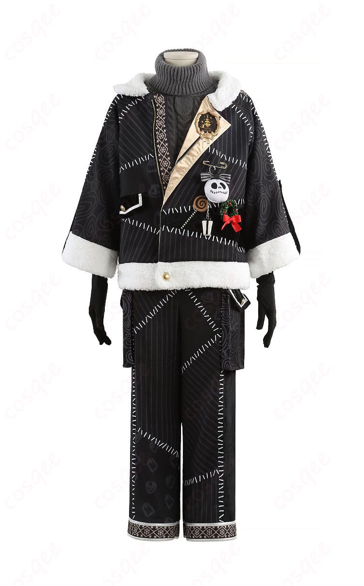 ラギー・ブッチ ナイトメアークーリエ衣装の正面全体（コート・セーター・ズボン）