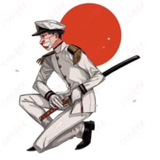 第二種軍装風コスプレ｜クールなレトロ軍服、はだけにくい設計で長時間も快適 - 1枚目の画像（サムネイル）