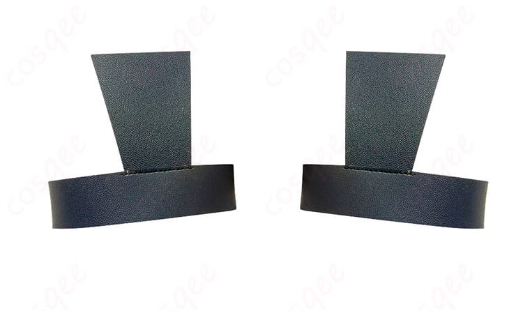 髪飾りパーツの形状と固定方法ディテール