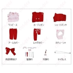 ホロライブ さくらみこ クリスマス ルームウェア衣装｜軽量で着脱ラク、撮影も宅コスも可愛く決まる - 6枚目の画像（サムネイル）