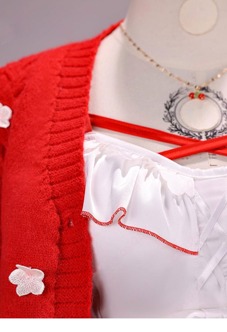 前合わせ部分の装飾ディテール(前立ての意匠)